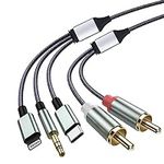 Lightning to RCA Stereo Cable, with
