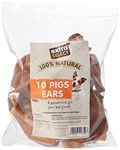 Extra Select Pigs Ears Tasty Dog Treat Chews- Pack of 1