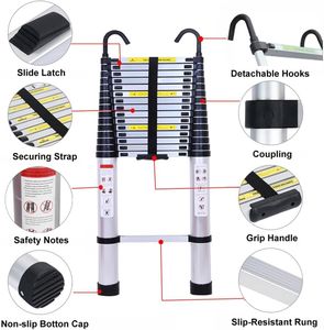 20FT Aluminum Telescoping Ladder – Lightweight Extendable Multi-Purpose