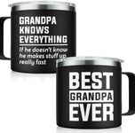 SANDJEST Grandpa Tumbler Insulated 