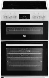 Beko Electric Double Oven Cooker - FDC6731W
