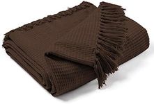 EHC Waffle Cotton Woven Large Sofa 