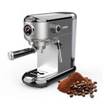 COSTAR 20 Bar Espresso Coffee Machine with Steam Wand for Latte Espresso and Cappuccino, Compact Coffee Maker For Home Barista for Cappuccino/Latte/Mocha with 35 oz Removable Water Tank/1450W