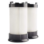 LTWHOME Replacement Washable Vacuum Filters For Eureka DCF4 DCF18 GE DCF1 Vacuum Cleaner, Compare to part # 62132 63073 61770 3690 18505 28608-1 28608B-1 (Pack of 2)