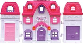 Toyzoe Florence Disney Princes Doll House-45786 | Disney Doll House | Play Set for Girls | Role Play Set | Doll House with Furniture| Doll House Play Set for Kids