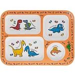 Lesser & Pavey LP42488A Dinosaur Plate Tray, Melamine, 30 x 23 x 2cm