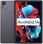 CHUWI Android 14 Tablet 10.95'', 128GB ROM 10GB RAM, Unisoc T616, 4G SIM Unlocked, Gaming Tablet,1TB Expand, 13MP Triple Camera, FHD 2K, Widevine L1, BT5.0, 7000mAh, GPS, Face Unlock, WiFi, with Case