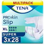 Multipack 3X TENA Slip Super X Large (3088ml) 28 Pack Incontinence Protection