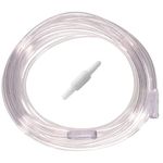 2pk 50Ft Clear Oxygen Supply Tubing with Swivel Connectors