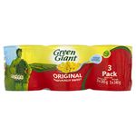 Green Giant Original Sweetcorn, 3 x 340g