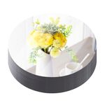 DHARANA Mirrors Centerpieces, 12" Round Mirrors for Centerpieces, Set of 12Pcs Round Mirrors for Table, Centerpieces & Wedding Decorations & Baby Shower Party & Christmas Decorations