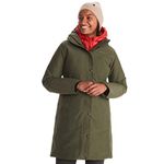 Marmot Women's Wm's Chelsea Coat, Waterproof, Insulated Hooded Winter Coat, Warm and Windproof Down Parka, Lightweight Packable Outdoor Jacket, Nori, M