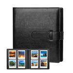 288 Pockets Photo Album for Fujifilm Instax Square SQ1 SQ6 SQ10 SQ20 Instant Camera, Fujifilm Instax SP-3 Mobile Printer, Extra Large Picture Albums for Fujifilm Instax Square Instant Film (Black)