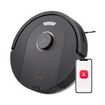 roborock Q5 Pro Robot Vacuum 5500Pa Strong Suction, DuoRoller Brush, PreciSense LiDAR Navigation, 240-Minute Runtime, Robotic Vacuum Cleaner with Mop, Ideal for Pet Hair, Hard Floor and Carpet