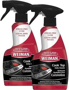 Weiman Cooktop Daily Cleaner & Polish For Ceramic, Glass, Induction Stovetops - 2 Pack, 12 oz