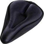 COZYCOOL Cycle Saddle Gel Seat Cover, Cycle Seat Cushion Color- Black