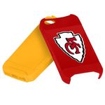 FOCO Forever Collectibles NFL Hideaway Credit Card iPhone 5 Hard Case - Retail Packaging - Kansas City Chiefs