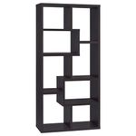 Coaster Fine Furniture 800264 Contemporary Cube Bookcase, Cappuccino