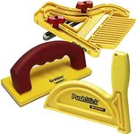 Milescraft 7334 Safety Bundle - Includes FeatherBoard, PushStick and Free Grabber Push Block, Yellow