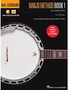 Hal Leonard Banjo Method Book 1 - Deluxe Beginner Edition for 5-String Banjo with Audio & Video Access Included