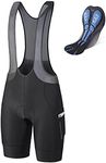 BALEAF Men's Cycling Bib Shorts 4D 