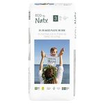 Eco by Naty Premium Disposable Diapers, Pack of 50