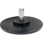 JQDML Black Suction Cup for Reciprocating Linear Actuator Aluminum Alloy M8 Screw, Diameter 3.94 inch