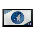 NBA Minnesota Timberwolves Logo Framed Mirror