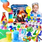 JOPSHEEN 110+ Science Experiments Kits for Kids, Science Projects STEM Activies Toys Gifts for Boys & Girls, Scientist Educational Toys, Volcano Eruption, Chemistry Set