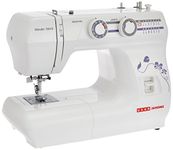 Usha Janome Wonder Stitch Automatic Zig-Zag Electric Sewing Machine || 13 Built-In-Stitches || 21 stitch Function(White) With complementary Sewing Lessons in Nine languages