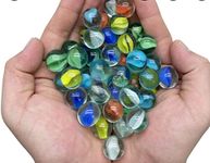 Marbles or Glass Marbles Ball Aquarium Decorations Marbles, 400 Pieces Marbles Playing and School Projects, Glass Marble Kanche for Decoration & Kids Playing, Kanche/goli Glass Marbels