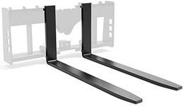 YITAMOTOR 48" Pallet Fork Blades, 4000lbs Capacity Forklift Blades for Tractors Loaders Skid Steer Attachment, 2 Packs