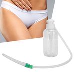 Anus Vagina Irrigator - Reusable Anal Douche Push Type Female Vaginal Washer Cleansing System Large Capacity Anal Cleaner(600 ml)
