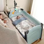 JOYMOR 3 in 1 Baby Bedside Sleeper,