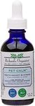 Richard’s Organics Pet Calm - Naturally Relieves Stress and Anxiety in Dogs and Cats - 100% Natural, Drug-Free, Settles Nerves and Reduces Hyperactivity (2 oz. Bottle with Dropper)