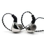 Linsoul BLON BL03 Wired In Ear Earphone with Mic (Silver)