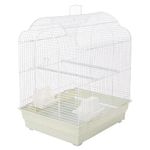 KCT Rosario Plus Small Exotic Portable Bird Cage - White