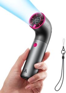 Aecooly Portable Handheld Fan, Powerful Turbo Mini Fan, 19000 RPM High Speed Aero Ultra, 15H Max Cooling Time, 7 Gears Aluminum Case, Pocket Personal Small Gifts for Women Travel Essentials - Grey