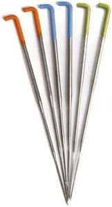 Sample Pack of 6 Precision Felting Needles for Wool, Essential Tools for Beginner to Expert, German Made, High Carbon Steel, Color Coded, Gauges 36 Star, 38 Star, and 40 Spiral