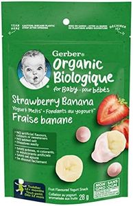 GERBER® Organic Yogurt Melts® Strawberry Banana Toddler Snack, 28 g