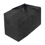 Rothco Canvas Parachute Cargo Bag Extra Large Duffle Bag 75L, Charcoal Grey, One Size, Cargo Bag