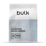 Bulk Essential Mass Gainer, Protein Shake for Weight Gain, Chocolate, 1 kg, 8 Servings, Packaging May Vary