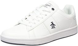 Original Penguin Men's Steadman Trainers, White, 9 UK