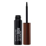 Maybelline New York Eyebrow Tint, With Tip Brush Applicator, Peel Off Formula, Tattoo Brow Longlasting Tint, Waterproof & Smudge Proof, Dark Brown, 4.9 ml