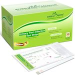 Easy@Home 50 Individual Pouch Urinary Tract Infection Test Strips, UTI Urine Testing Kit for Urinalysis and Detection of Leukocytes and Nitrites (UTIPOUCH-50P)