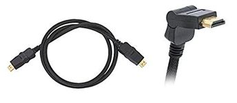 PYLE PHDMRT6 Horizontal Swivel HDMI Cable with Heavy Duty Fi