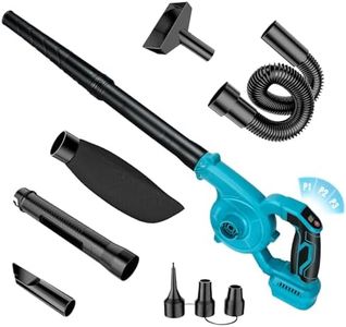 FormiPow Leaf Blower for Makita 18V Battery, 220MPH 2-in-1 Brushless Leaf Blower & Vacuum with 24000RPM, 3 Speed Modes, Leaf Blower Cordless for Lawn Care Patio Backyard Garden Floor (No Battery)