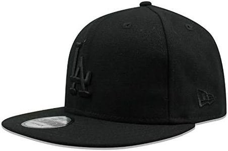 New Era 9Fifty Hat Los Angeles Dodgers Basic Black/Black Snapback Adjustable Cap