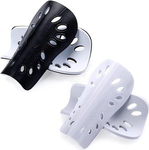 Soccer Shin Guards, 2 Pair Lightweight and Breathable Shin Guard Sleeves Adults and Kids, Calf Protective Gear Shin Guards for Youth Men & Women