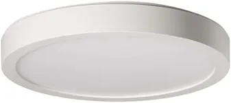 Bulbrite 773152 Led20Dl/9/927/Whrd/J/D Flush Mount 20W Led 9" Round Dimmable Ja8 2700K 120V, White